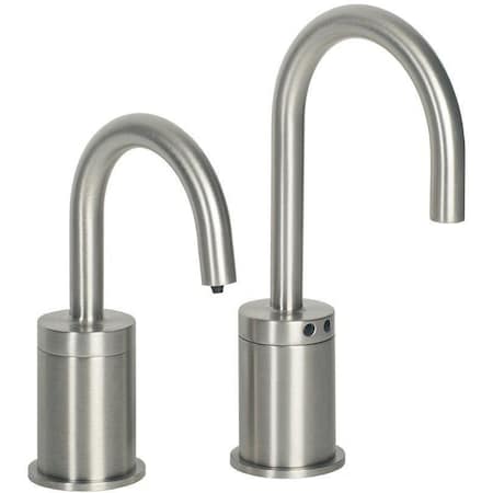 Macfaucets Matching Electronic Faucet AND Electronic Soap Dispenser, PR MP1103